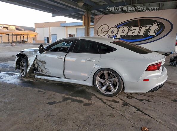 WUAW2AFCXGN902828 2016 AUDI RS7 Белый Задняя левая четверть