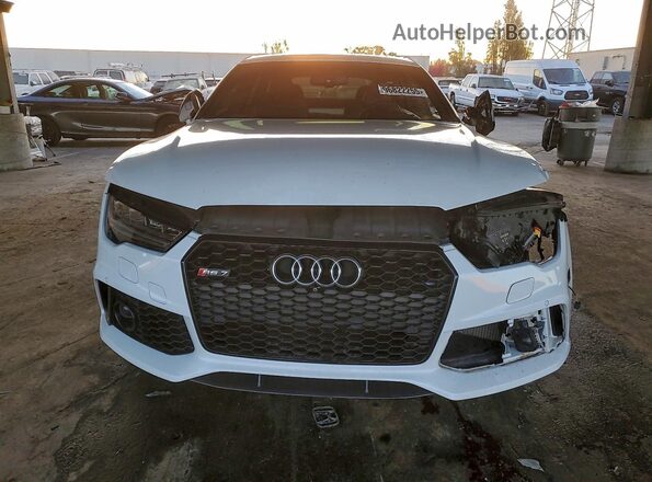WUAW2AFCXGN902828 2016 AUDI RS7 Белый Вид спереди