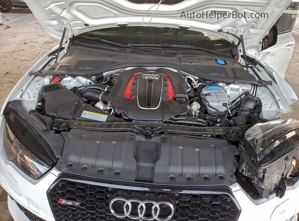 WUAW2AFCXGN902828 2016 AUDI RS7 Белый Вид задней части салона