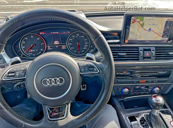 WUAW2BFC5GN902306 2016 AUDI RS7 Gray Вид салону спереду
