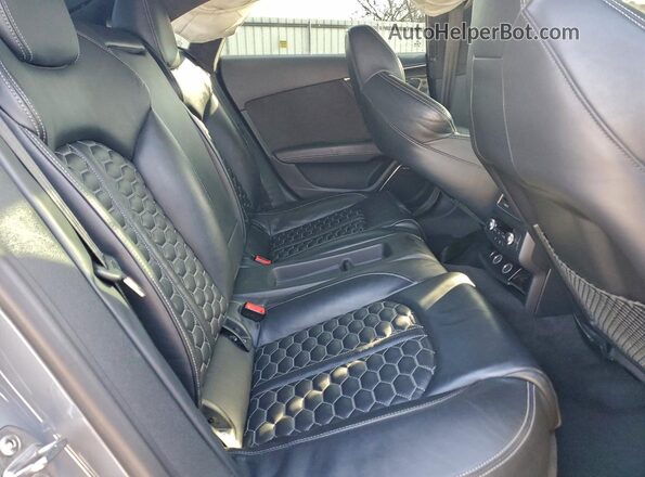 WUAWAAFCXHN901831 2017 AUDI RS7 Gray Widok tylnych siedzeń
