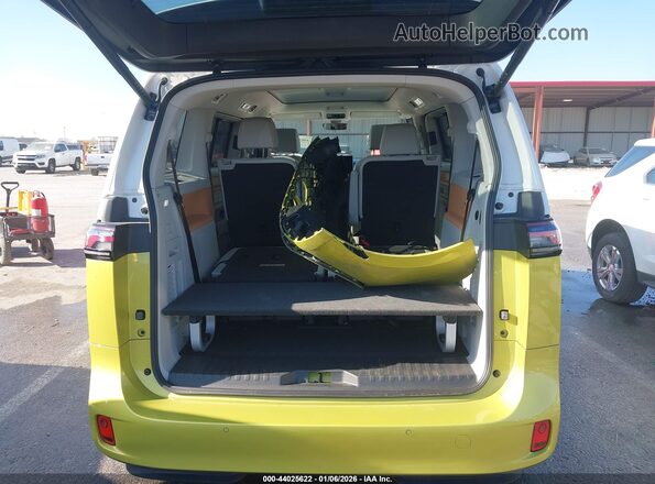 WVG6YVEB0SH017410 2025 VOLKSWAGEN ID. BUZZ Yellow Instrument cluster view