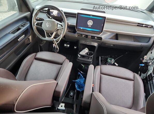 WVGAWVEB4SH018415 2025 VOLKSWAGEN ID White წინა პანელის ხედი