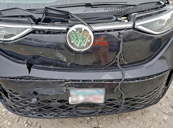WVGAWVEB5SH015670 2025 VOLKSWAGEN ID Black Vista del compartimento del motor