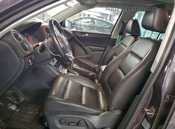 WVGBV7AX9GW534082 2016 VOLKSWAGEN TIGUAN Charcoal Widok wnętrza z przodu