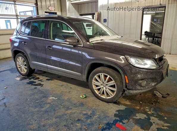 WVGBV7AX9GW534082 2016 VOLKSWAGEN TIGUAN Charcoal Przód prawy