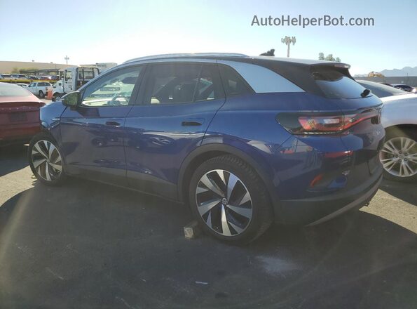 WVGDMPE21MP008626 2021 VOLKSWAGEN ID.4 Blue Задня ліва чверть