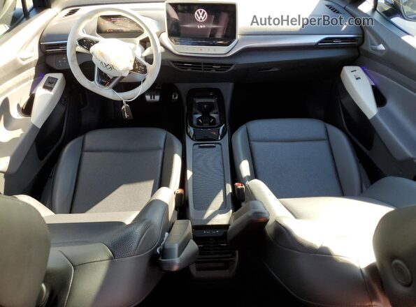WVGDMPE21MP008626 2021 VOLKSWAGEN ID.4 Blue Вид панелі приладів