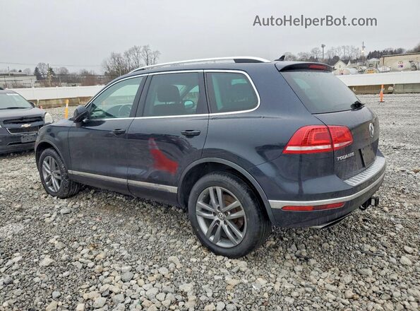 WVGEF9BP5GD001484 2016 VOLKSWAGEN TOUAREG Black უკანა მარცხენა