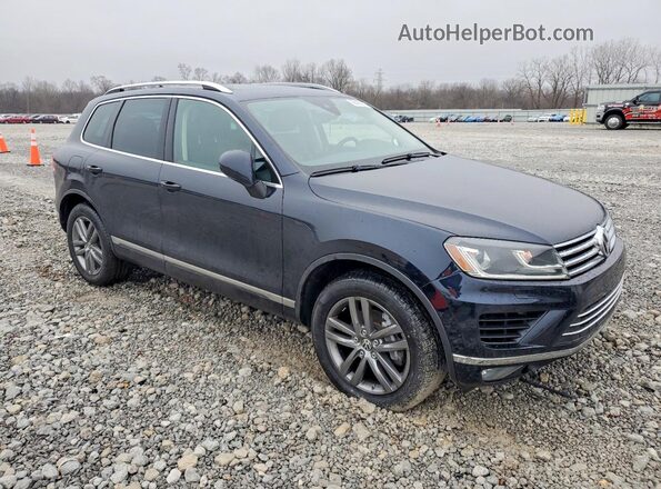 WVGEF9BP5GD001484 2016 VOLKSWAGEN TOUAREG Black წინა მარჯვენა