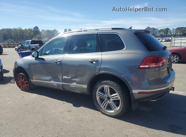 WVGEP9BP3GD001769 2016 VOLKSWAGEN TOUAREG Gray უკანა მარცხენა