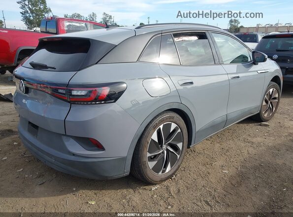 WVGGNPE29MP062539 2021 VOLKSWAGEN ID.4 Серый Задняя правая четверть