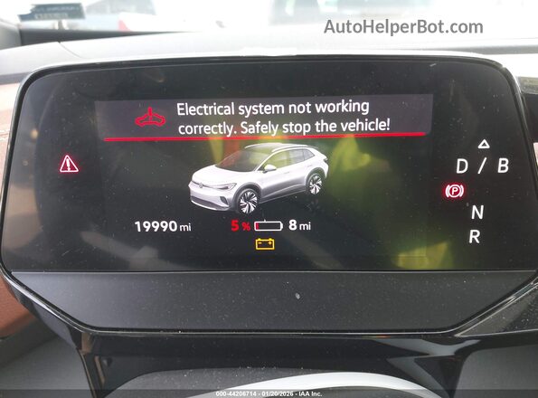 WVGGNPE29MP062539 2021 VOLKSWAGEN ID.4 Серый Вид задних сидений