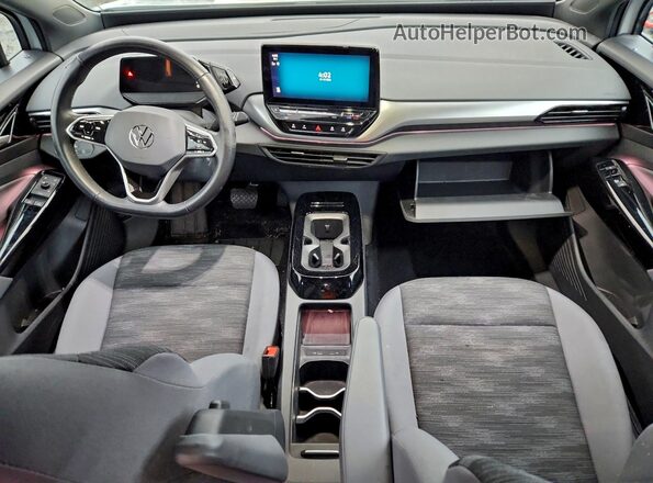WVGJNPE23NP069302 2022 VOLKSWAGEN ID.4 White Dashboard view