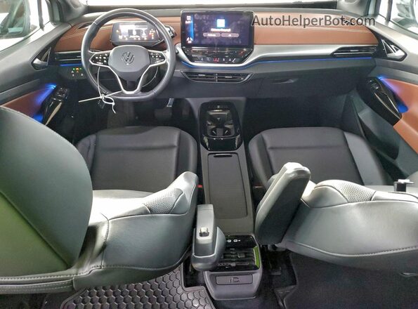 WVGKMPE20MP057047 2021 VOLKSWAGEN ID.4 Silver Dashboard view