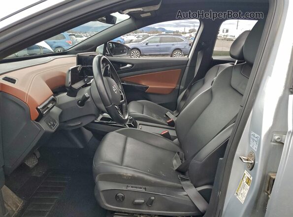 WVGKMPE2XMP056570 2021 VOLKSWAGEN ID.4 Silver Widok wnętrza z przodu