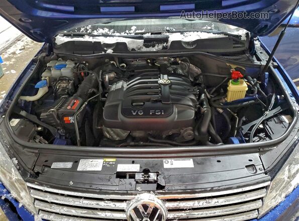 WVGRF7BP4HD001502 2017 VOLKSWAGEN TOUAREG Синий 