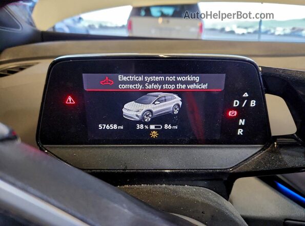 WVGRMPE25MP043689 2021 VOLKSWAGEN ID.4 White Vista del cuadro de instrumentos