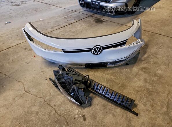 WVGRMPE25MP043689 2021 VOLKSWAGEN ID.4 White Vista de la etiqueta del VIN