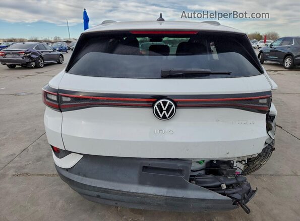 WVGRMPE26MP022415 2021 VOLKSWAGEN ID.4 White Widok z tyłu