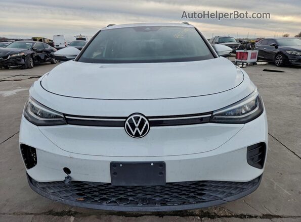 WVGRMPE26MP022415 2021 VOLKSWAGEN ID.4 White Widok z przodu