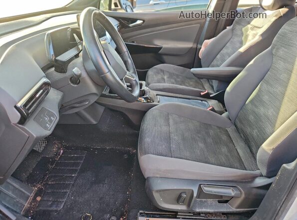 WVGRMPE26MP022415 2021 VOLKSWAGEN ID.4 White Widok wnętrza z przodu