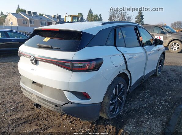 WVGTMPE21MP044621 2021 VOLKSWAGEN ID.4 White Задня права чверть