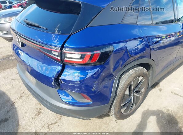 WVGTMPE22NP075183 2022 VOLKSWAGEN ID.4 Blue Widok z przodu