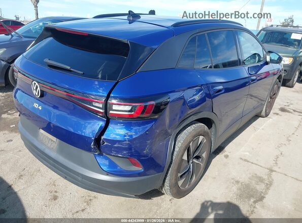 WVGTMPE22NP075183 2022 VOLKSWAGEN ID.4 Blue Tył prawy