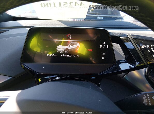 WVGTMPE24MP062692 2021 VOLKSWAGEN ID.4 Белый Вид задних сидений