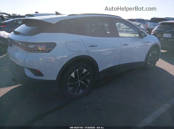 WVGTMPE24MP062692 2021 VOLKSWAGEN ID.4 Белый Задняя правая четверть