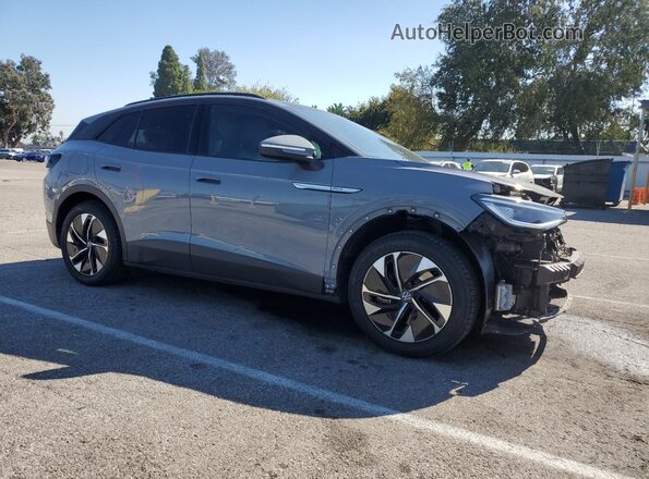 WVGTMPE25NP074125 2022 VOLKSWAGEN ID.4 Серый Передняя правая четверть