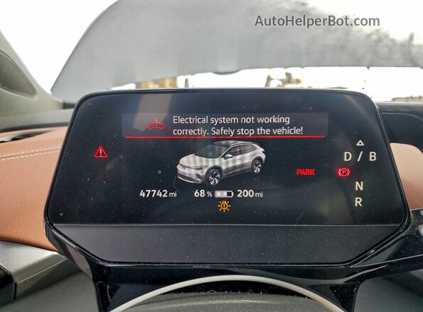WVGTMPE27MP064632 2021 VOLKSWAGEN ID.4 Gray Widok zestawu wskaźników