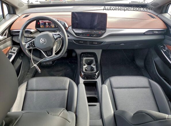 WVGTMPE27MP064632 2021 VOLKSWAGEN ID.4 Gray Widok deski rozdzielczej