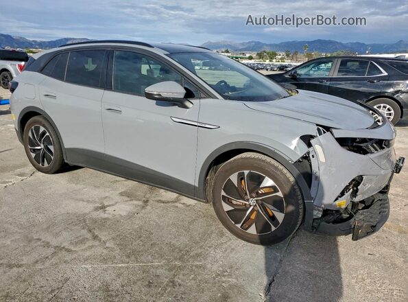 WVGTMPE27MP064632 2021 VOLKSWAGEN ID.4 Gray Przód prawy