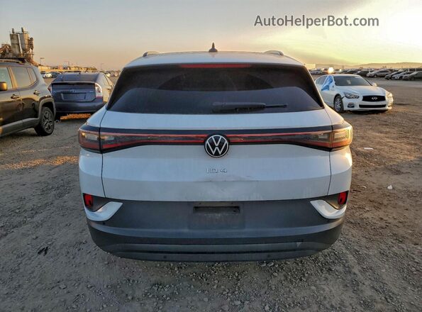 WVGTMPE28MP046060 2021 VOLKSWAGEN ID.4 White Вид ззаду