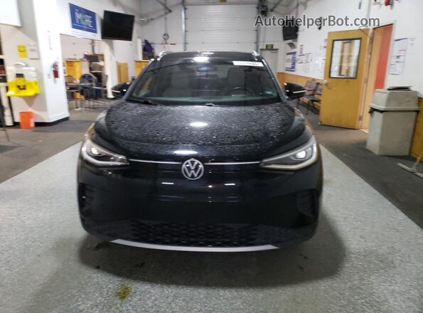 WVGUNPE21NP037414 2022 VOLKSWAGEN ID.4 Black Вид спереду