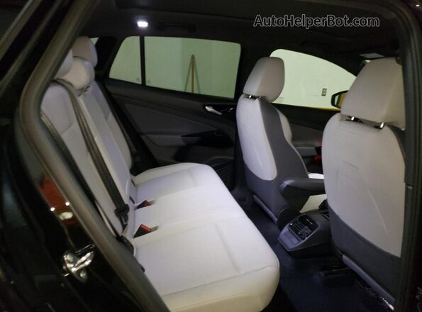WVGUNPE21NP037414 2022 VOLKSWAGEN ID.4 Black Вид задньої частини салону