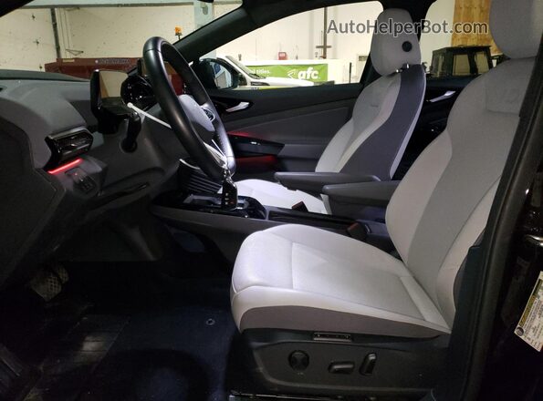 WVGUNPE21NP037414 2022 VOLKSWAGEN ID.4 Black Вид салону спереду