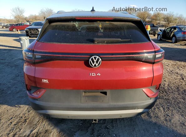 WVGUNPE22MP065432 2021 VOLKSWAGEN ID.4 Red Հետևի տեսք