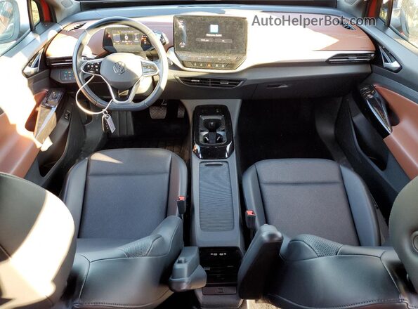 WVGUNPE22MP065432 2021 VOLKSWAGEN ID.4 Red Առջևի վահանակի տեսք