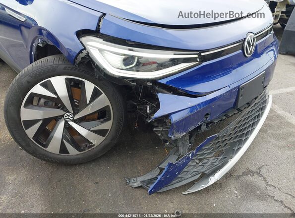 WVGUNPE24MP062208 2021 VOLKSWAGEN ID.4 Синий Вид спереди