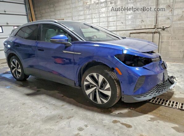 WVGUNPE29NP036544 2022 VOLKSWAGEN ID.4 Blue Առջևի աջ