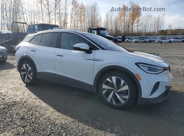 WVGUNPE29NP070449 2022 VOLKSWAGEN ID.4 White Przód prawy