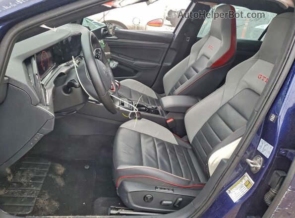WVW2A7CD2PW151264 2023 VOLKSWAGEN GTI Blue Սալոնի դիմացի տեսք