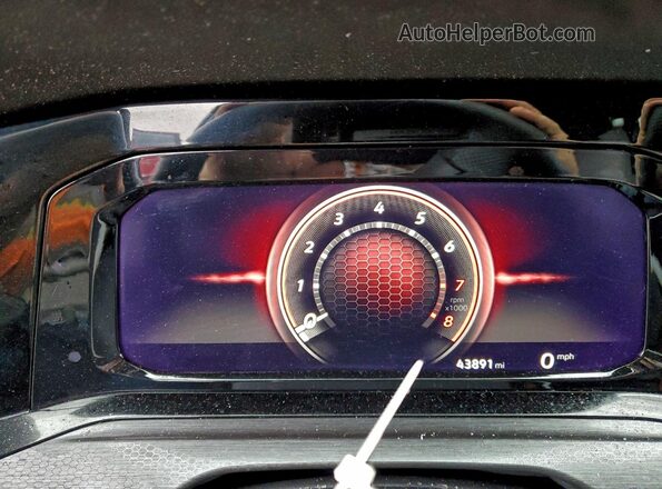 WVW2A7CD2PW151264 2023 VOLKSWAGEN GTI Blue Սարքավորումների վահանակի տեսք