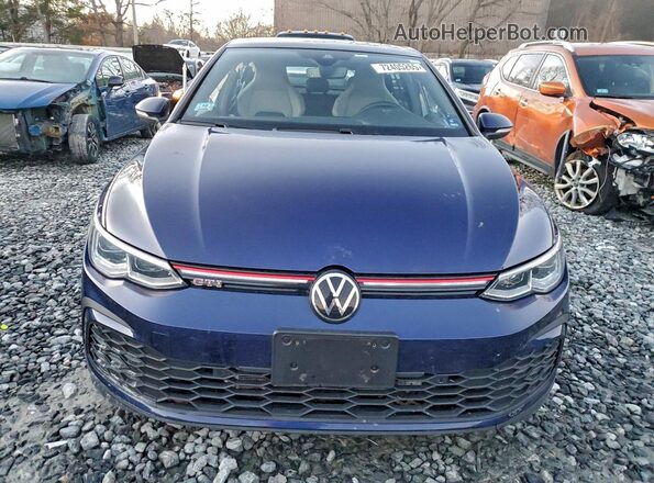WVW3A7CD7RW118056 2024 VOLKSWAGEN GTI Синий Вид спереди