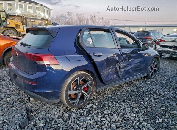 WVW3A7CD7RW118056 2024 VOLKSWAGEN GTI Синий Задняя правая четверть
