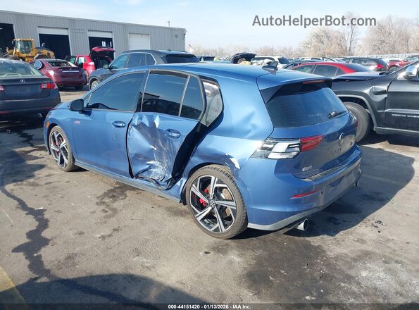 WVW3A7CD7SW260364 2025 VOLKSWAGEN GOLF Blue Trasero izquierdo