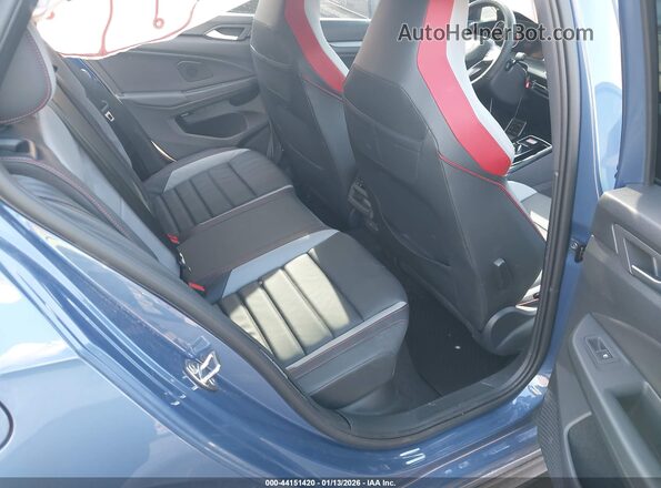 WVW3A7CD7SW260364 2025 VOLKSWAGEN GOLF Blue Vista de la etiqueta del VIN